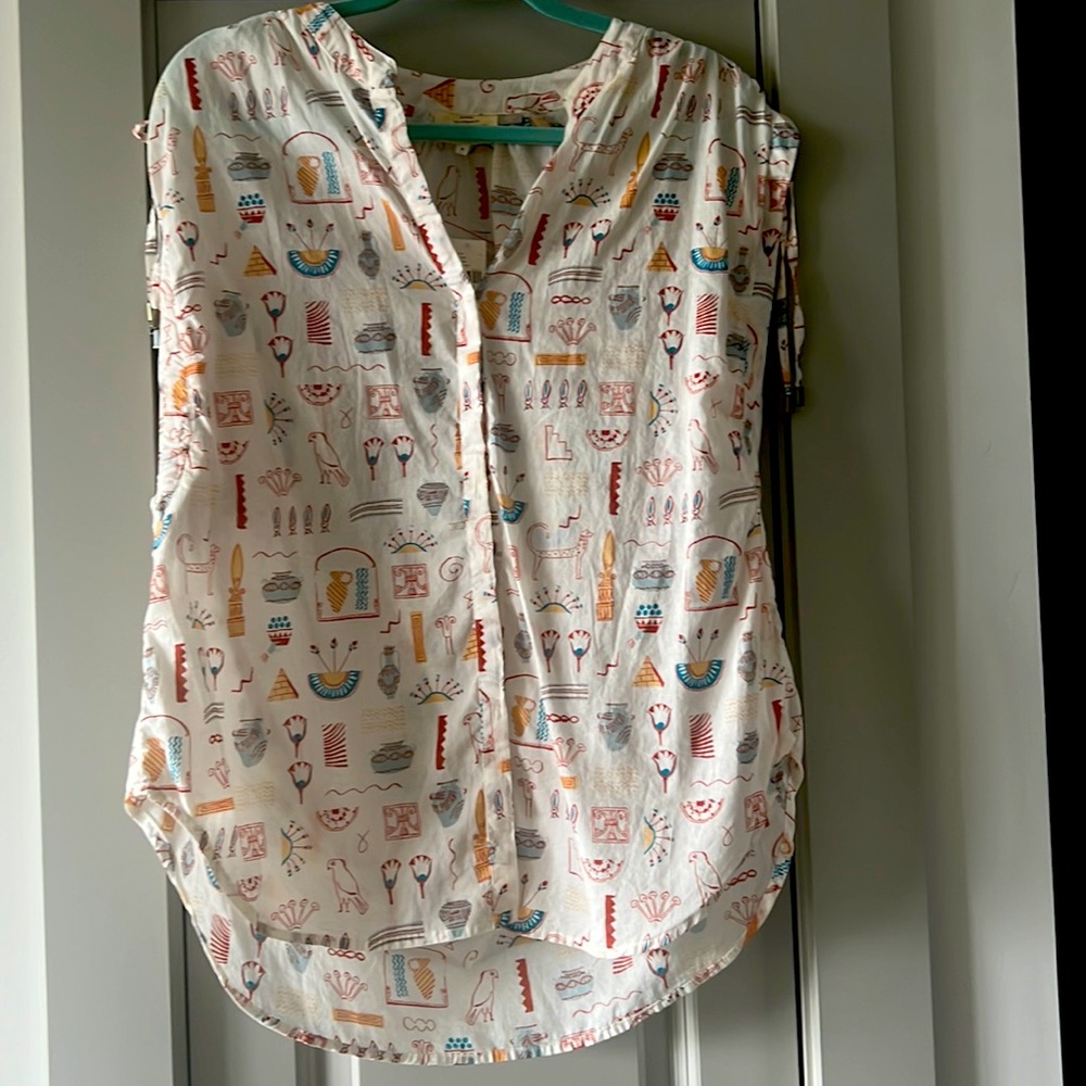 Anthropologie Blouse design by Danielle Kroll